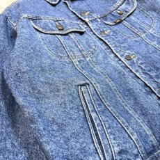 画像5: 90's【LEE】"THE MOVIE CHANNEL" DENIM JACKET / Mens L (5)