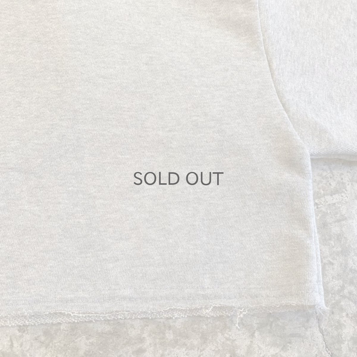 画像6: 【Wiz&Witch】"WEIRD" ONE SHOULDER OFF SHORT SWEAT / OS (6)