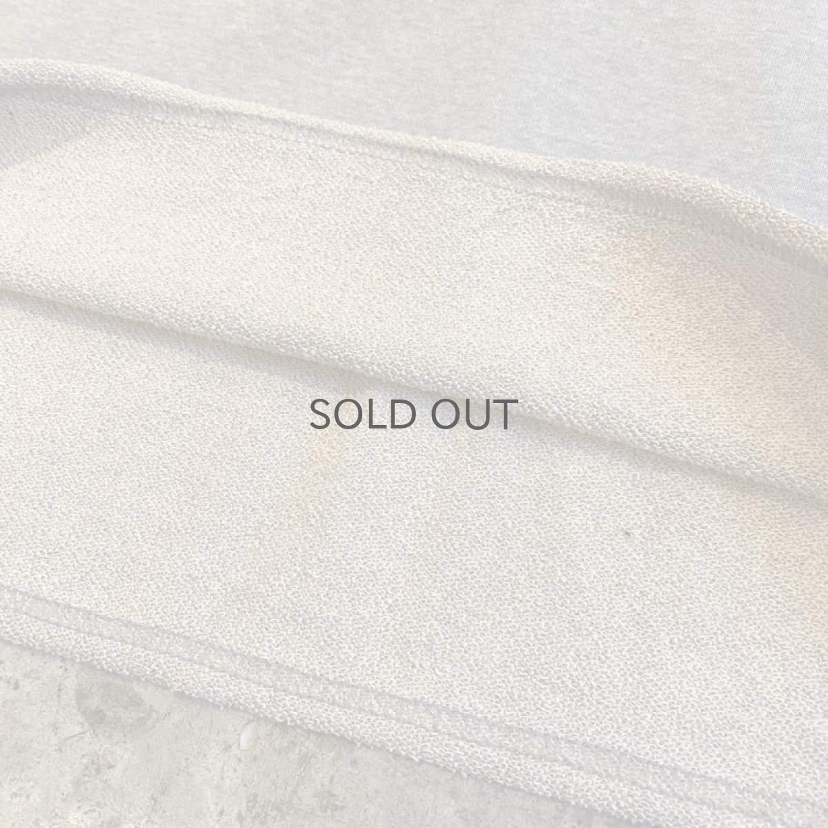 画像9: 【Wiz&Witch】"WEIRD" ONE SHOULDER OFF SHORT SWEAT / OS (9)