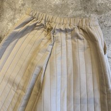 画像10: 【WONDERGROUND】STRIPE LINE STITCH WIDE PANTS / BEIGE / OS (10)