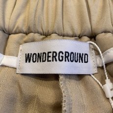 画像12: 【WONDERGROUND】STRIPE LINE STITCH WIDE PANTS / BEIGE / OS (12)