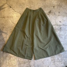 画像1: 3TUCK DESIGN WIDE NYLON PANTS / W26~W28 (1)