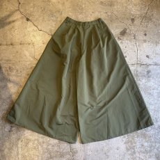 画像2: 3TUCK DESIGN WIDE NYLON PANTS / W26~W28 (2)