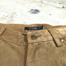 画像10: SUEDE LEATHER STRAIGHT SILHOUETTE PANTS / W33 (10)