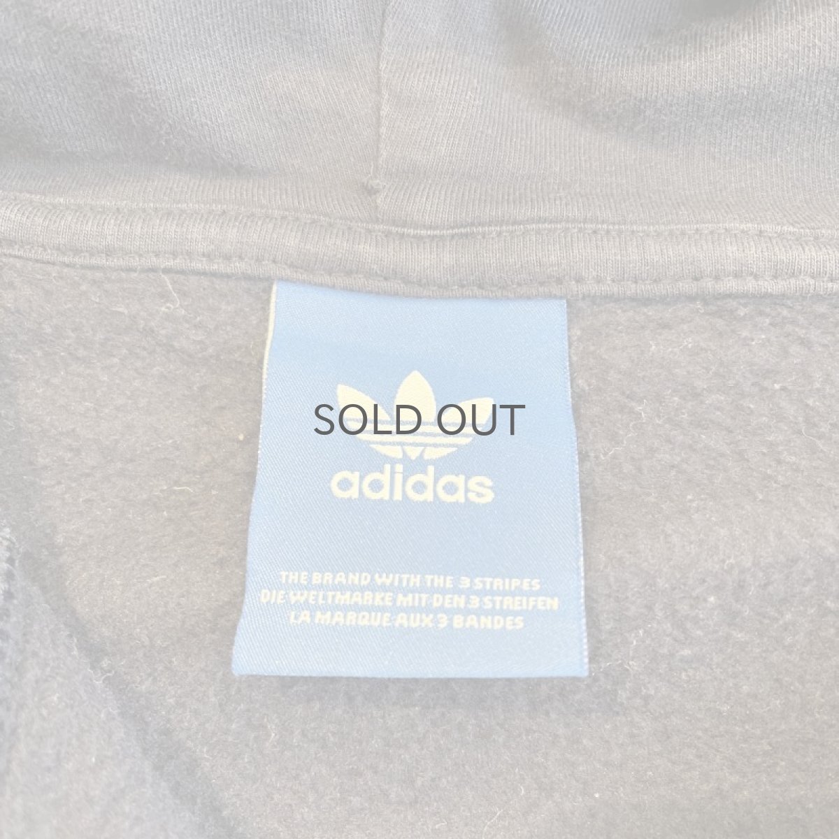 画像10: 【adidas】CRASH DAMAGE DESIGN SWEAT HOODIE / Ladies L (10)