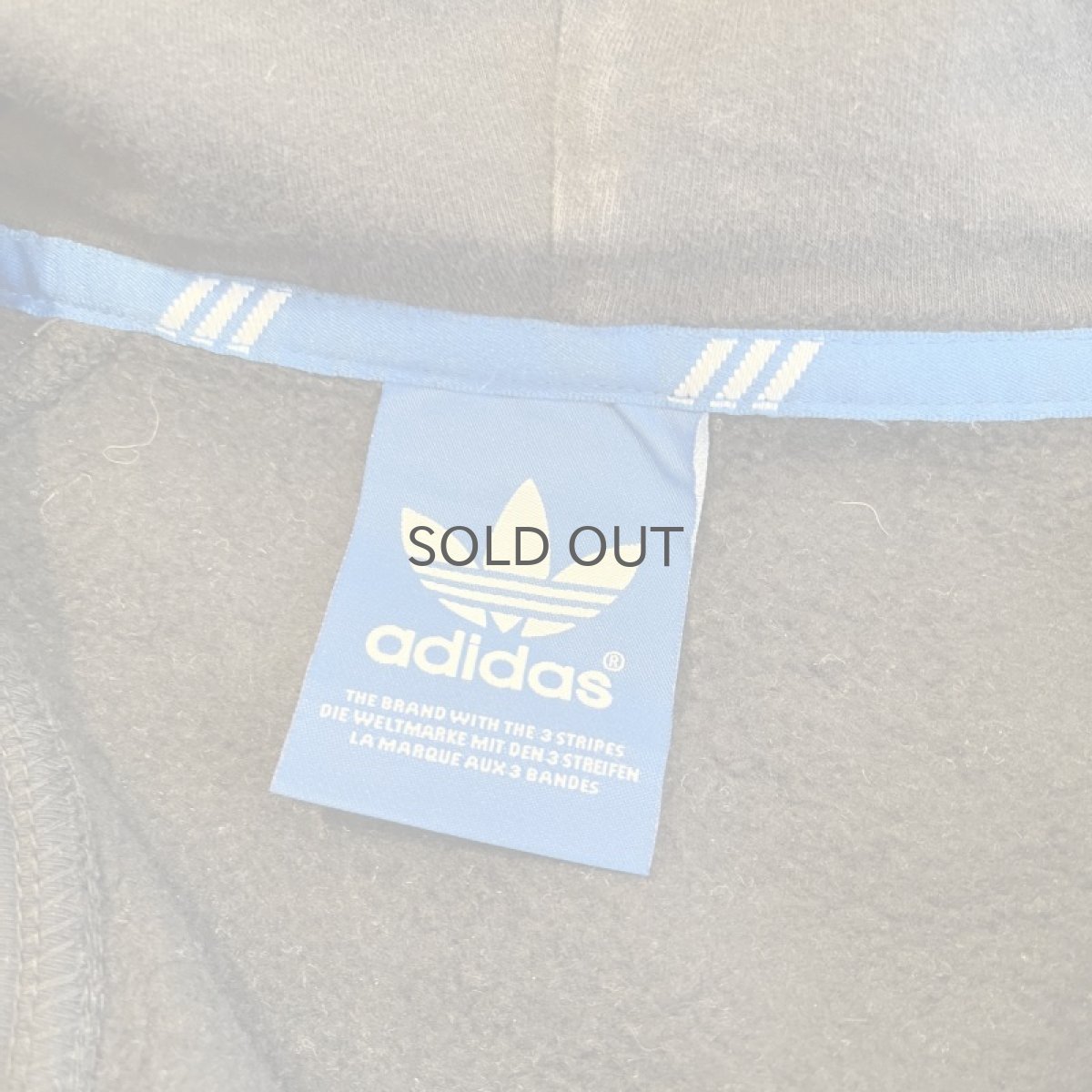 画像10: 【adidas】CRASH DAMAGE DESIGN SWEAT HOODIE / Ladies M (10)