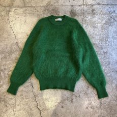 画像1: COLOR MOHAIR CREW NECK DESIGN KNIT SWEATER / Ladies M (1)