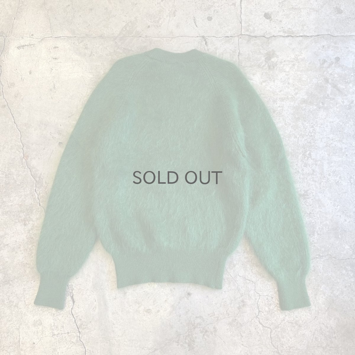 画像2: COLOR MOHAIR CREW NECK DESIGN KNIT SWEATER / Ladies M (2)