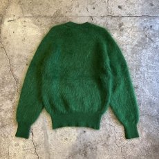 画像2: COLOR MOHAIR CREW NECK DESIGN KNIT SWEATER / Ladies M (2)