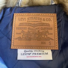 画像12: 【LEVI'S】FUR DESIGN QUILTING LINING DENIM JACKET / Ladies S(L) (12)