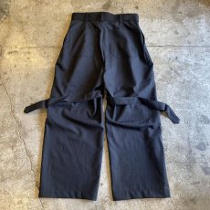 画像2: 【WONDERGROUND】NEO BONDAGE WIDE PANTS / OS (2)