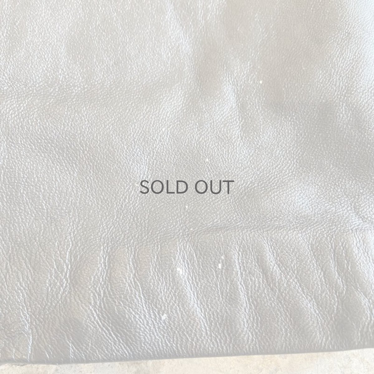 画像12: LEATHER BLACK COLOR BACK SLIT SKIRT / W28 (12)