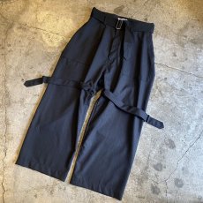 画像4: 【WONDERGROUND】NEO BONDAGE WIDE PANTS / OS (4)