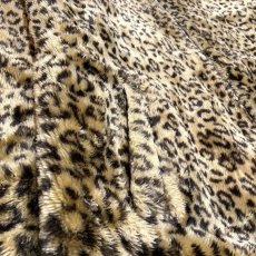 画像6: LEOPARD PATTERN FAUX FUR REVERSIBLE JACKET / Mens XL (6)