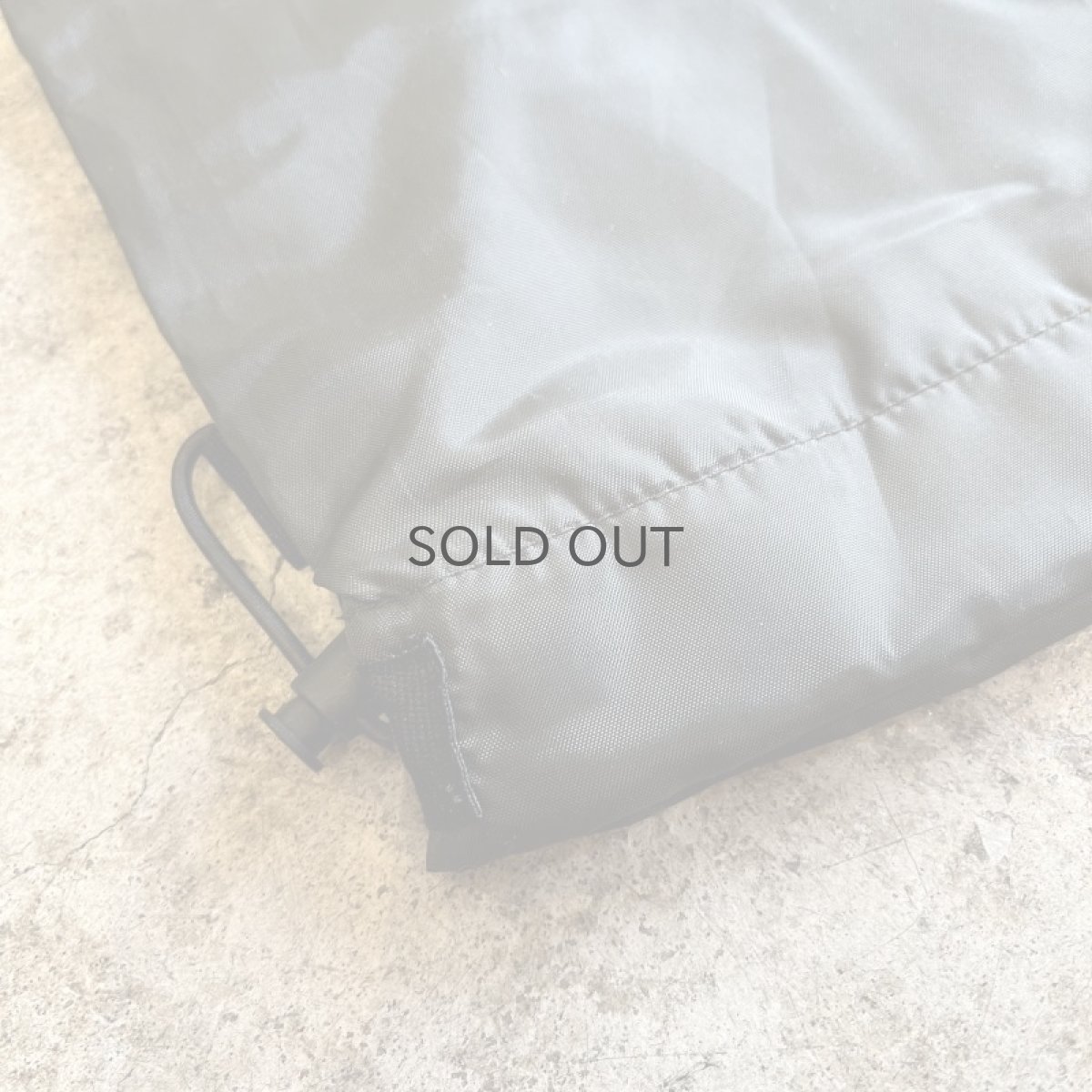 画像4: KHAKI COLOR CARGO DESIGN NYLON PANTS / ~W37 (4)