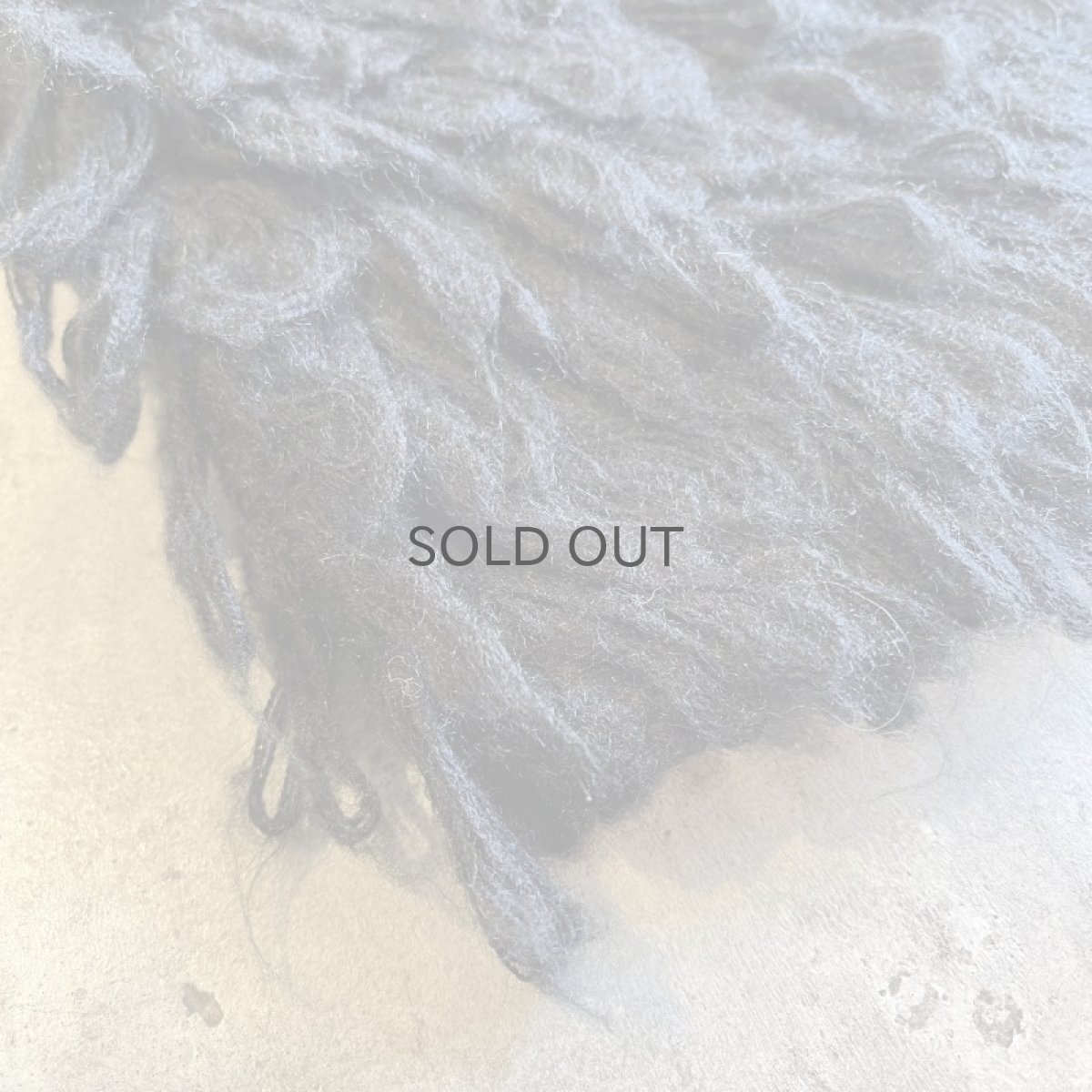 画像3: ALL OVER LOOP FRINGE DESIGN SHORT CARDIGAN / Ladies M (3)