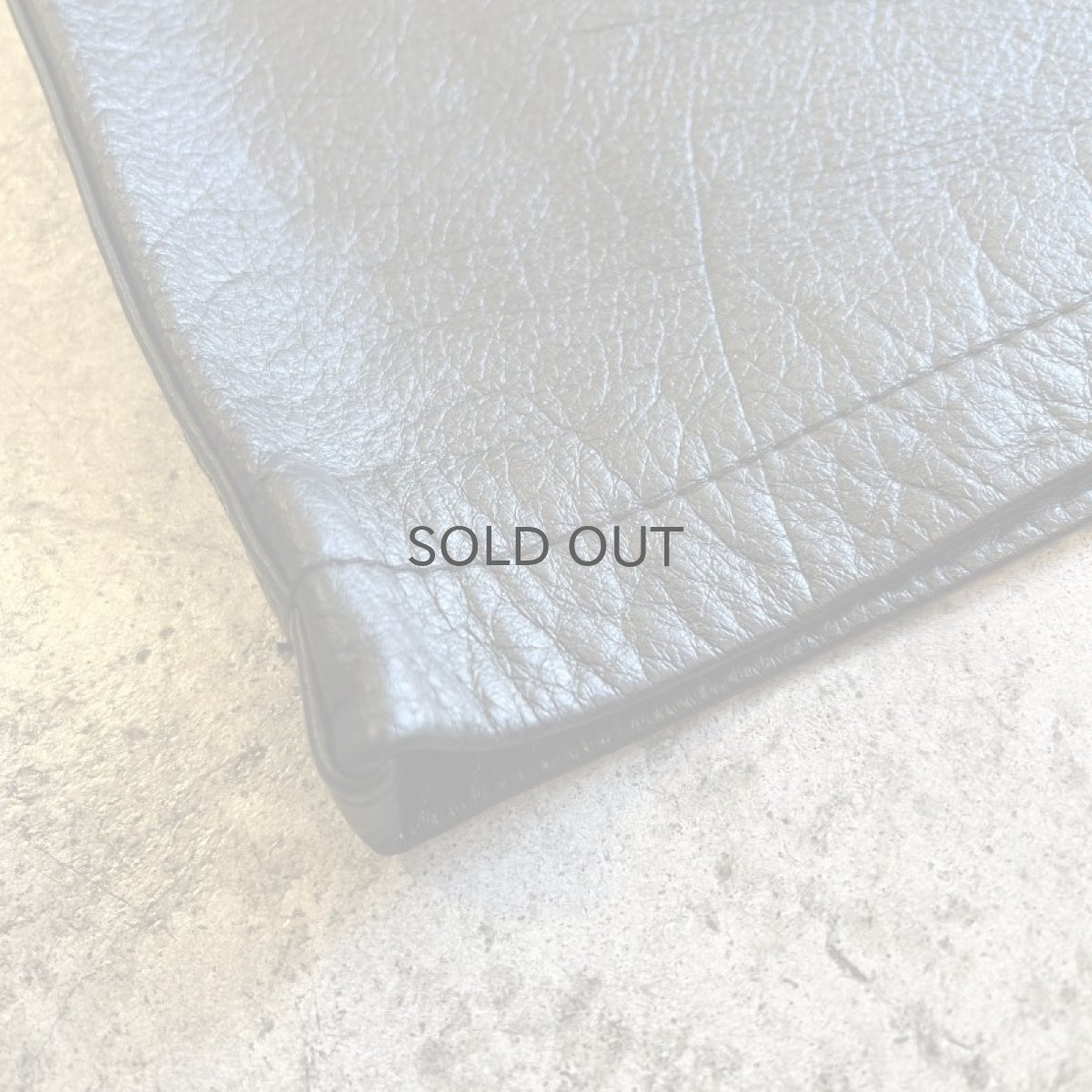 画像3: BLACK COLOR STRAIGHT LEATHER PANTS / W27(28) (3)