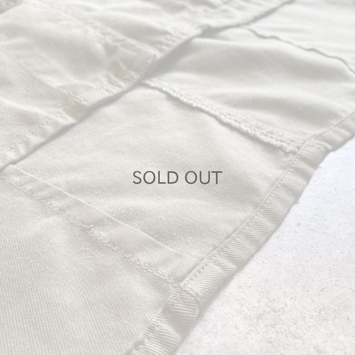 画像11: KHAKI COLOR 4POCKET DESIGN L/S SHIRT / Ladies L (11)