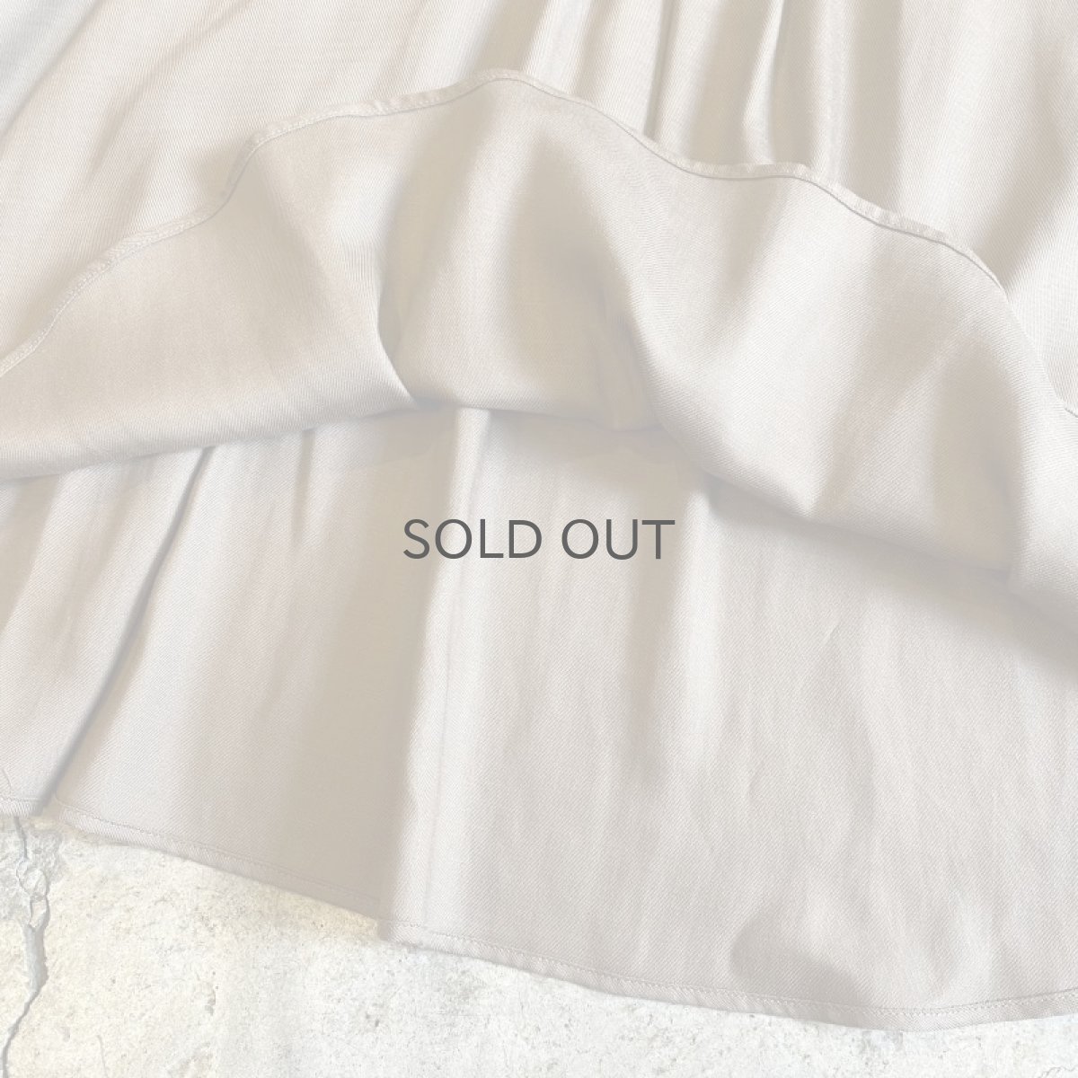 画像9: LAYERED VEST SIDE RIBBON DESIGN BLOUSE / Ladies L (9)