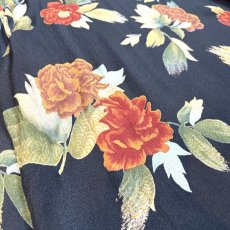 画像5: FLORAL PATTERN SHOULDER BUTTON L/S TOPS / Mens M / MADE IN USA (5)