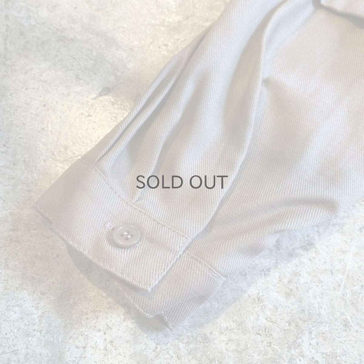 画像10: LAYERED VEST SIDE RIBBON DESIGN BLOUSE / Ladies L (10)