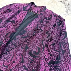 画像4: PAISLEY PATTERN COLOR TAILORED JACKET / Mens M (4)