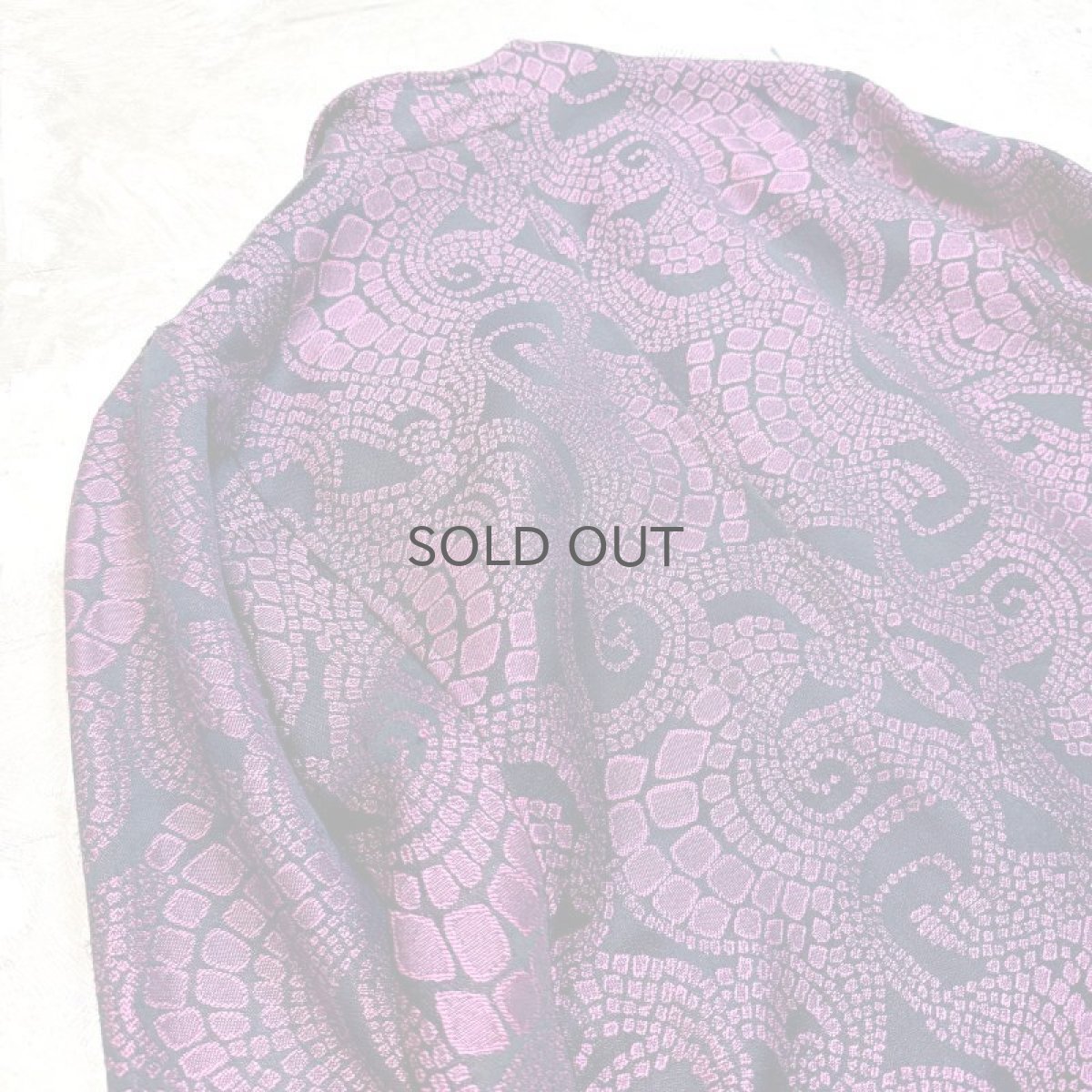 画像9: PAISLEY PATTERN COLOR TAILORED JACKET / Mens M (9)