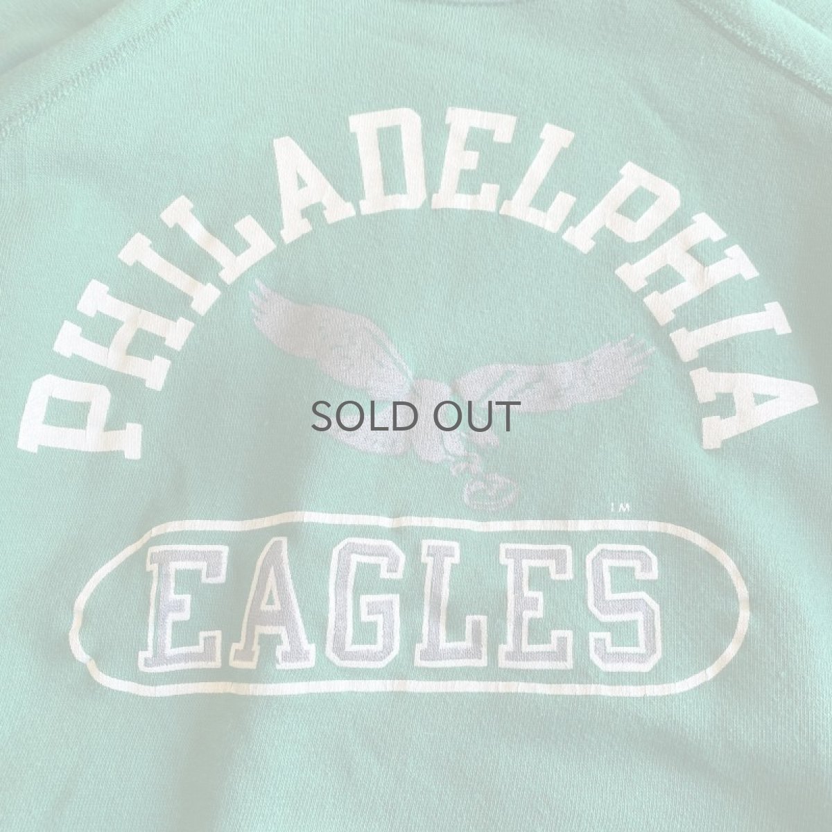 画像5: 80's【CHAMPION】COLOR FOOTBALL PRINTED L/S SWEAT / Ladies / MADE IN USA (5)