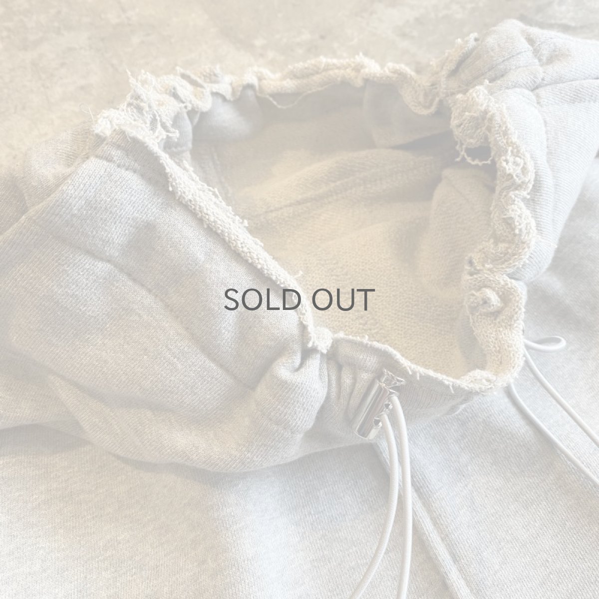 画像8: BACK SLIT CARGO DESIGN SWEAT LONG SKIRT / FREE (8)