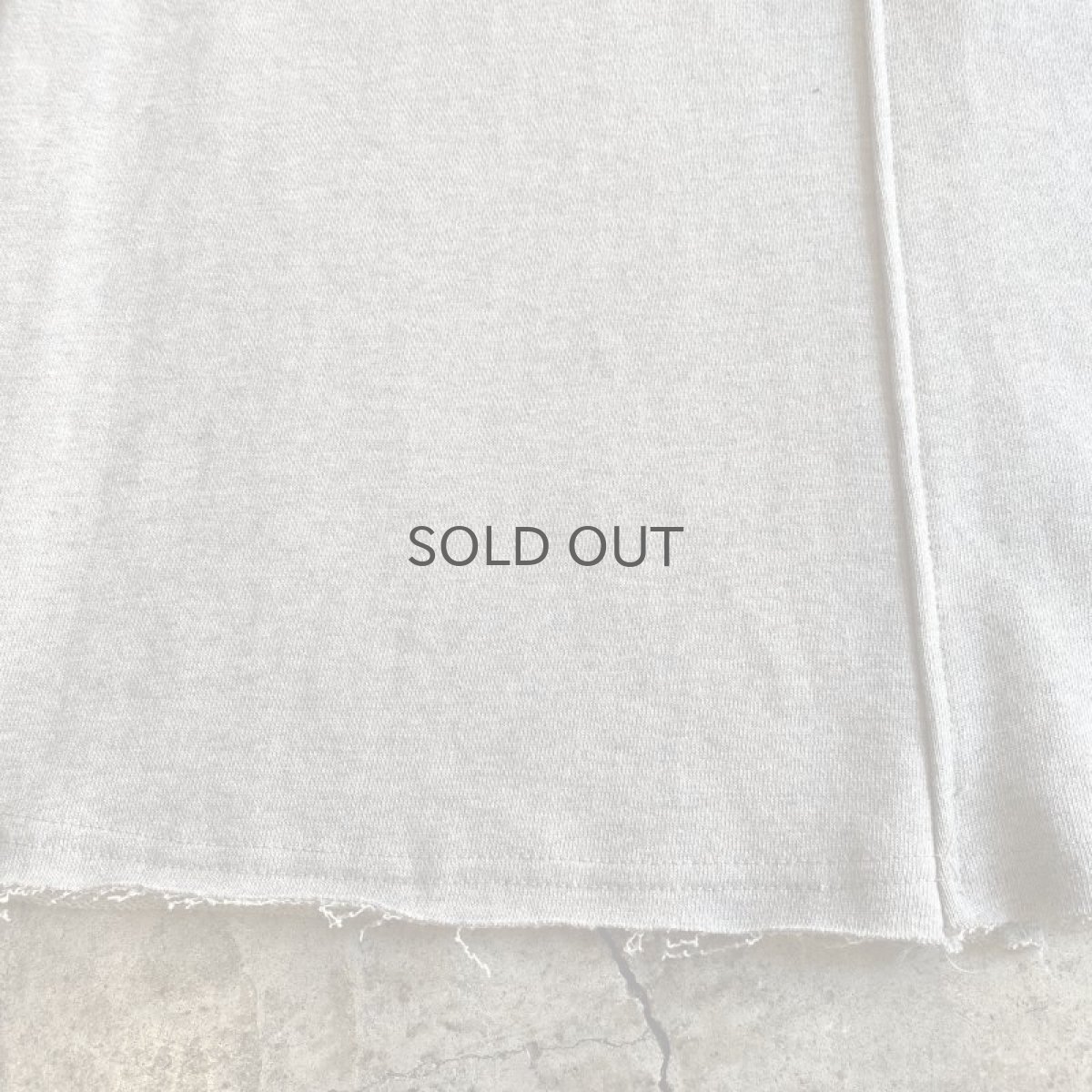 画像9: BACK SLIT CARGO DESIGN SWEAT LONG SKIRT / FREE (9)