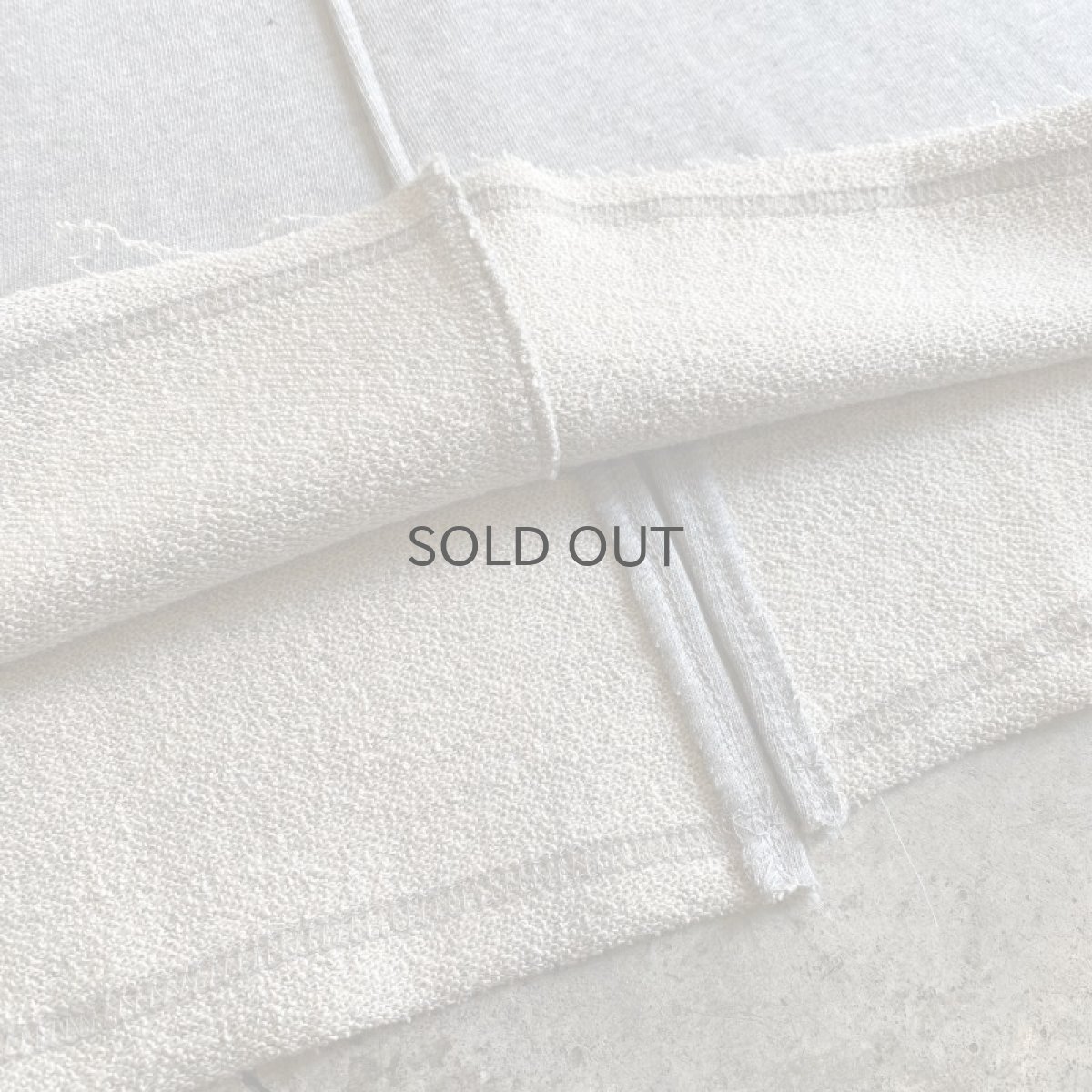 画像10: BACK SLIT CARGO DESIGN SWEAT LONG SKIRT / FREE (10)