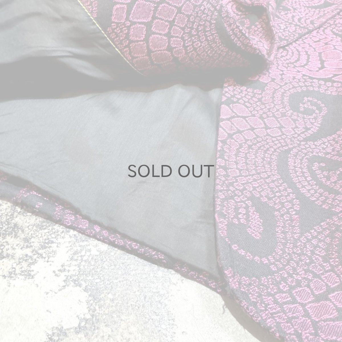 画像8: PAISLEY PATTERN COLOR TAILORED JACKET / Mens M (8)