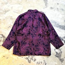 画像2: PAISLEY PATTERN COLOR TAILORED JACKET / Mens M (2)