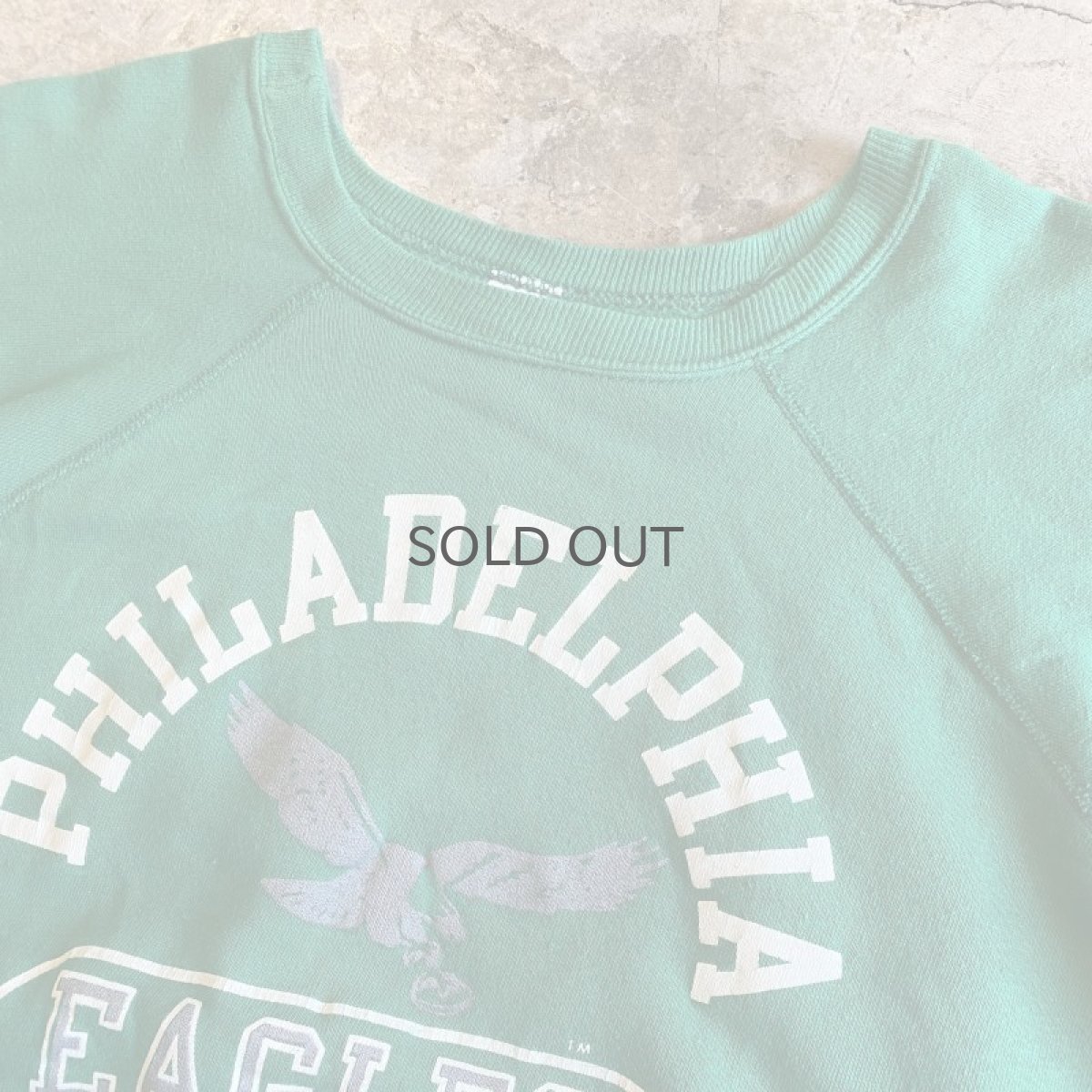 画像6: 80's【CHAMPION】COLOR FOOTBALL PRINTED L/S SWEAT / Ladies / MADE IN USA (6)