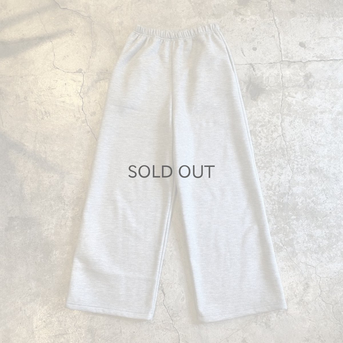 画像1: GRAY COLOR DESIGN SWEAT PANTS / W24~W33 (1)