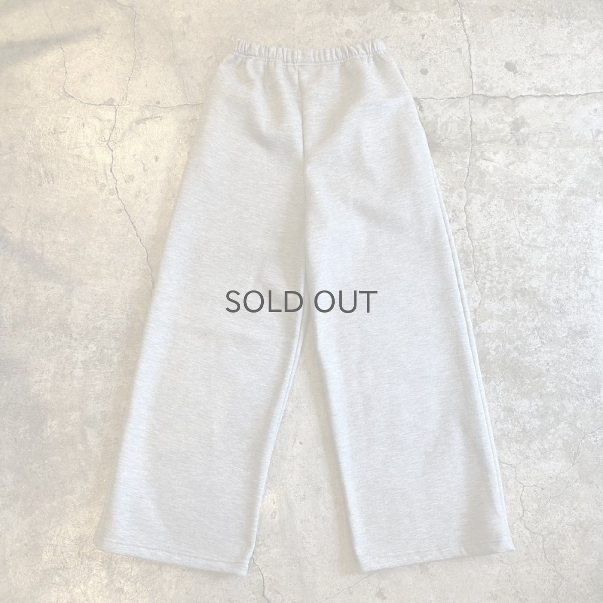 画像2: GRAY COLOR DESIGN SWEAT PANTS / W24~W33 (2)