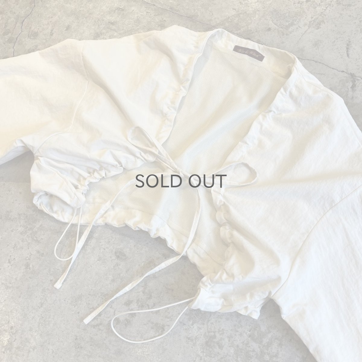 画像7: 【Wiz&Witch】"WEIRD" NYLON SHORTEST JACKET / OS (7)