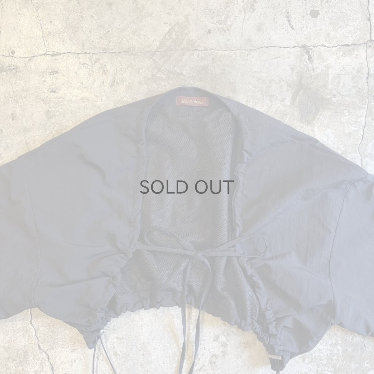 画像9: 【Wiz&Witch】"WEIRD" NYLON SHORTEST JACKET / OS (9)