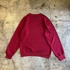 画像2: OLD FRONT LOGO PRINTED DESIGN COLOR L/S SWEAT / Ladies M(S) / MADE IN USA (2)