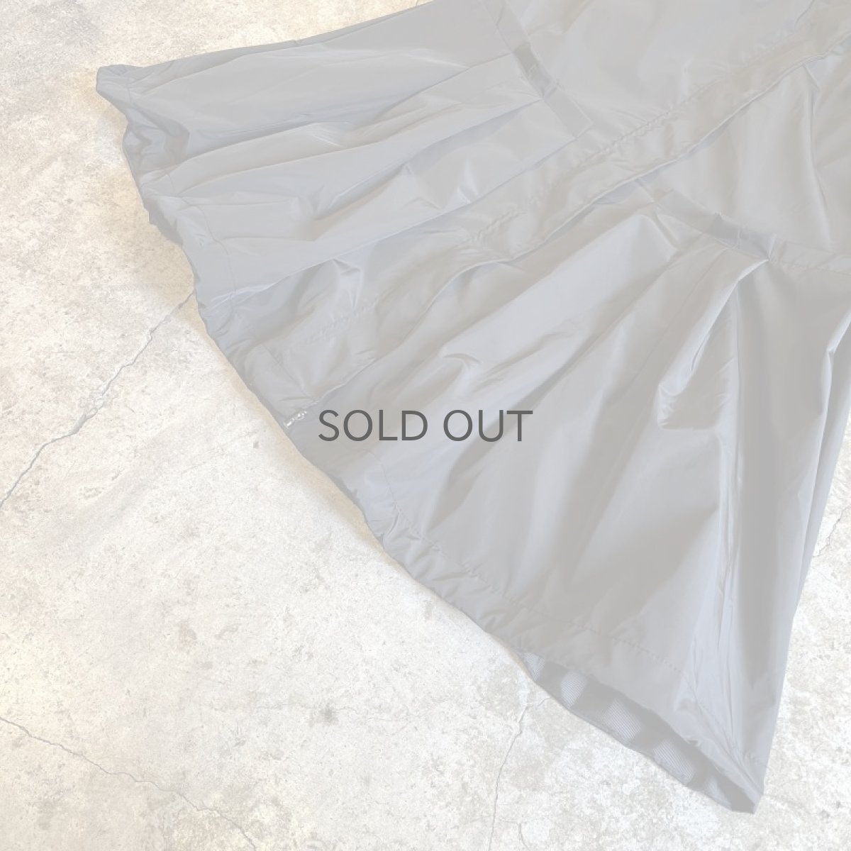 画像5: BALLOON DESIGN DRAW CORD NYLON SKIRT / W25~W31 (5)