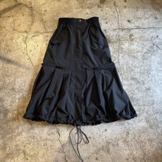 画像3: BALLOON DESIGN DRAW CORD NYLON SKIRT / W25~W31 (3)