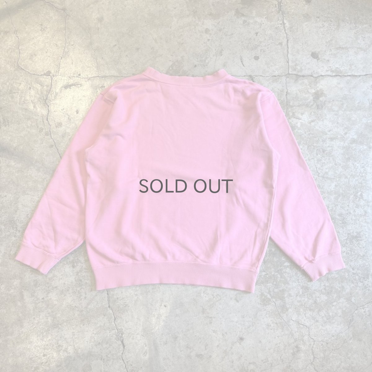 画像2: 【NIKE】ONE POINT EMBROIDERY DESIGN COLOR L/S SWEAT / Ladies L(M)  (2)