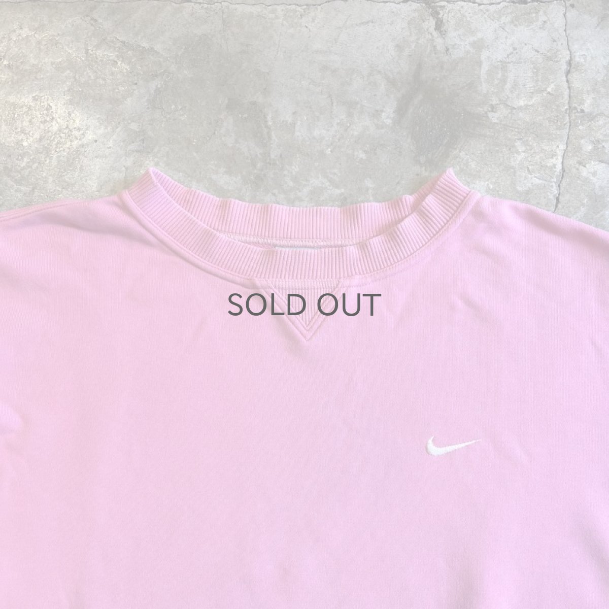 画像8: 【NIKE】ONE POINT EMBROIDERY DESIGN COLOR L/S SWEAT / Ladies L(M)  (8)