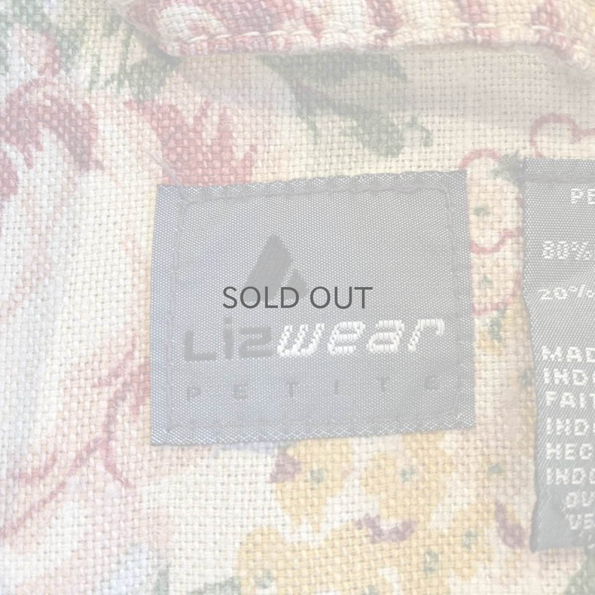 画像11: FLORAL PATTERN DESIGN SHORT JACKET / Ladies S (11)