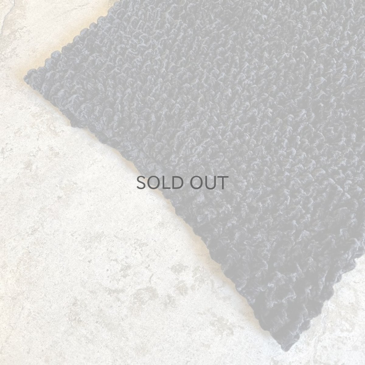 画像4: BLACK COLOR POPCORN DESIGN VELOUR L/S TOPS / Ladies S~M (4)