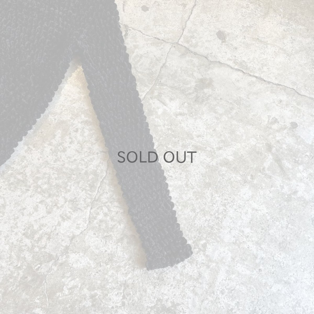 画像7: BLACK COLOR POPCORN DESIGN VELOUR L/S TOPS / Ladies S~M (7)