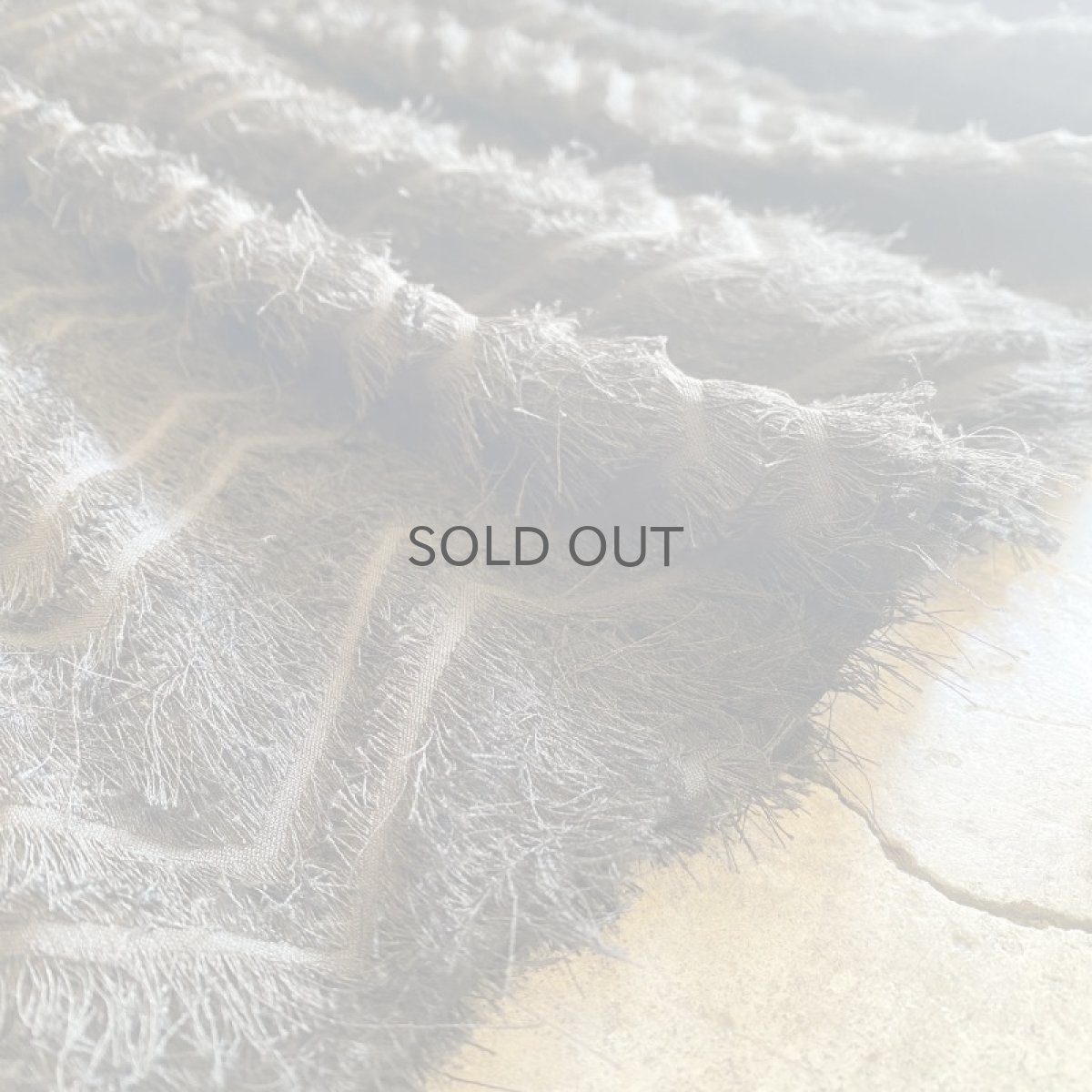 画像11: FEATHER FRINGE DESIGN TIERED LONG SKIRT / W25~W29 (11)