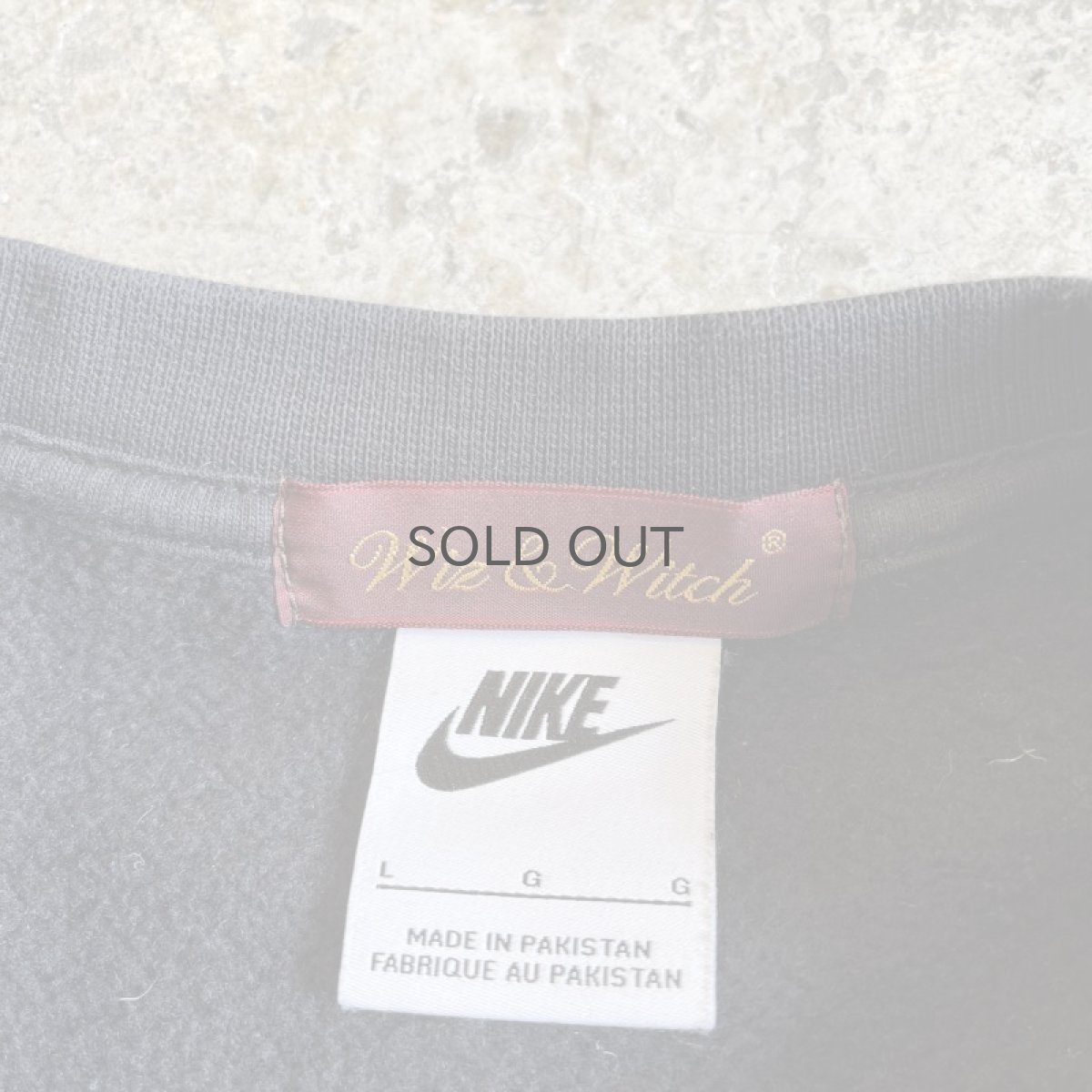 画像11: 【Wiz&Witch】"UNITED" MIX FABRIC SWEAT / OS (11)