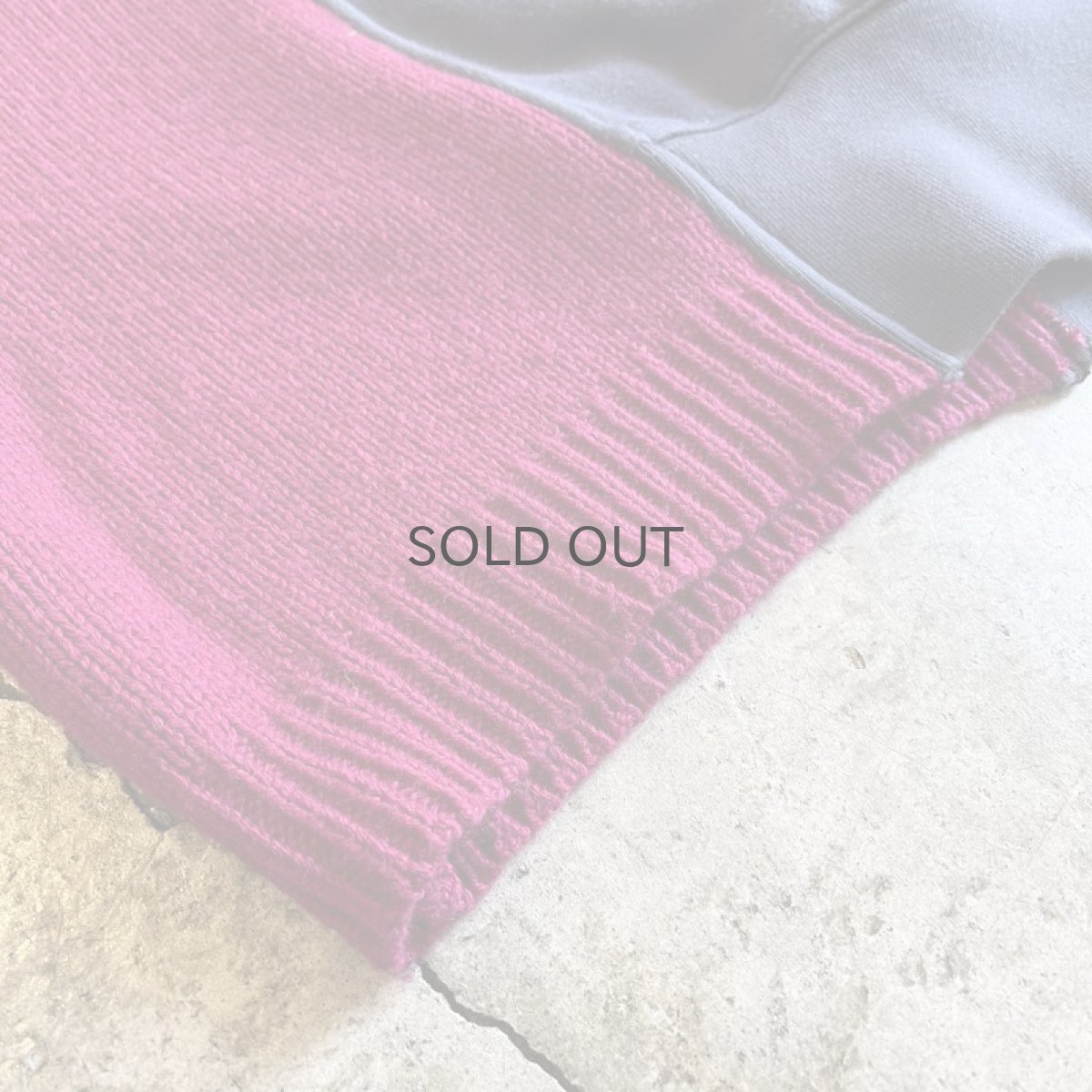 画像3: 【Wiz&Witch】"UNITED" MIX FABRIC SWEAT / OS (3)