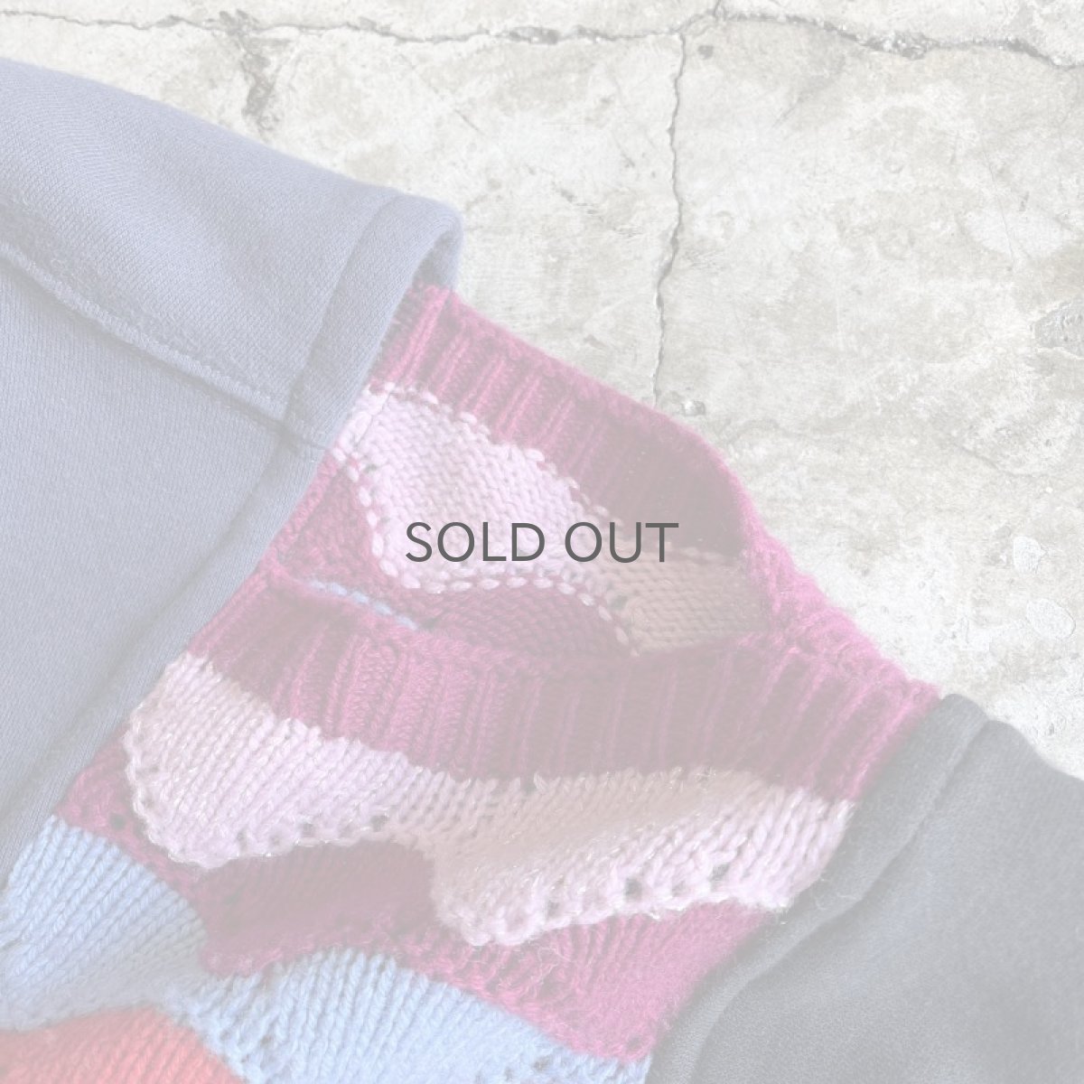 画像10: 【Wiz&Witch】"UNITED" MIX FABRIC SWEAT / OS (10)